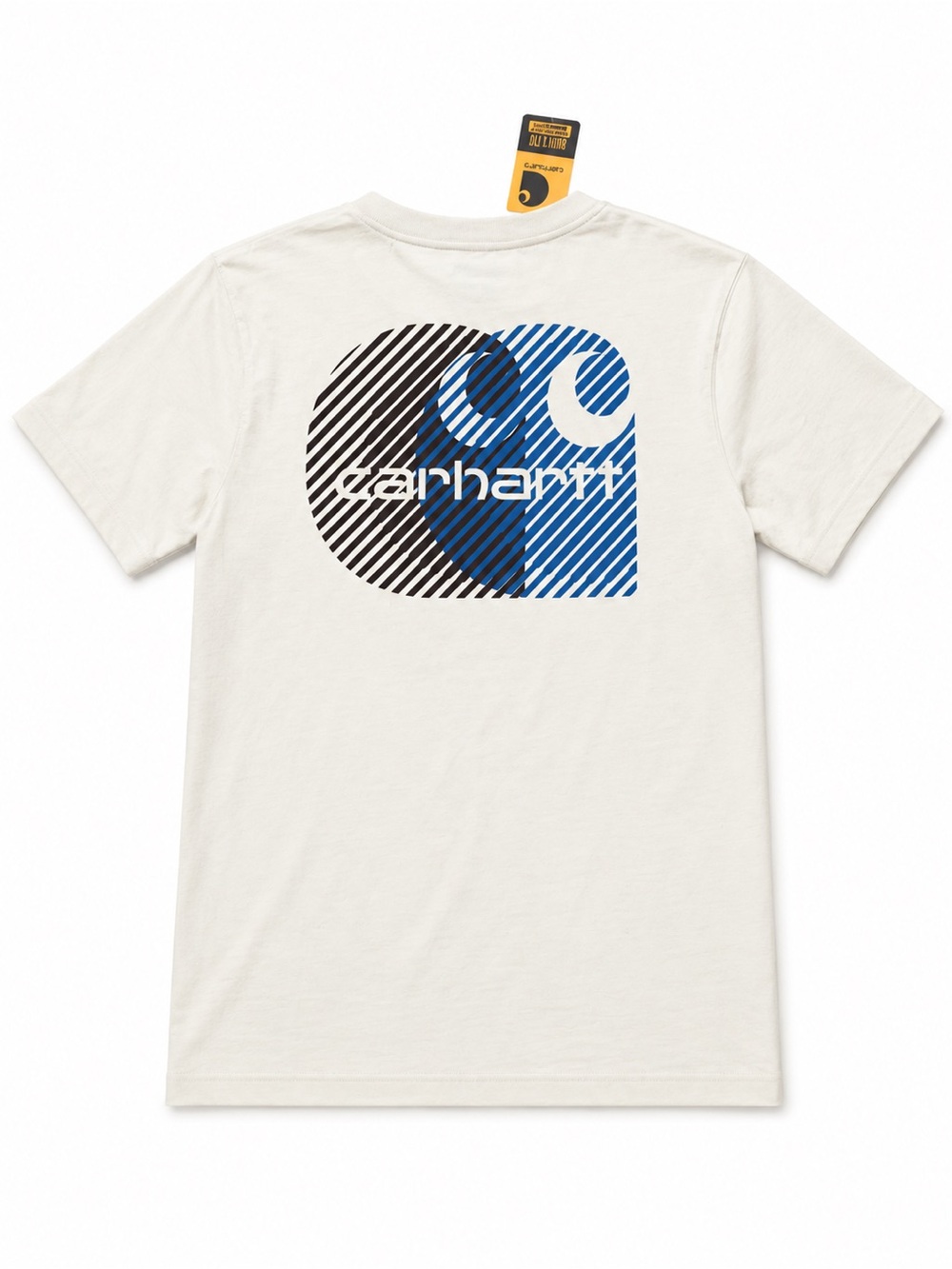 Carhartt Men’s Cream Graphic Logo T-Shirt